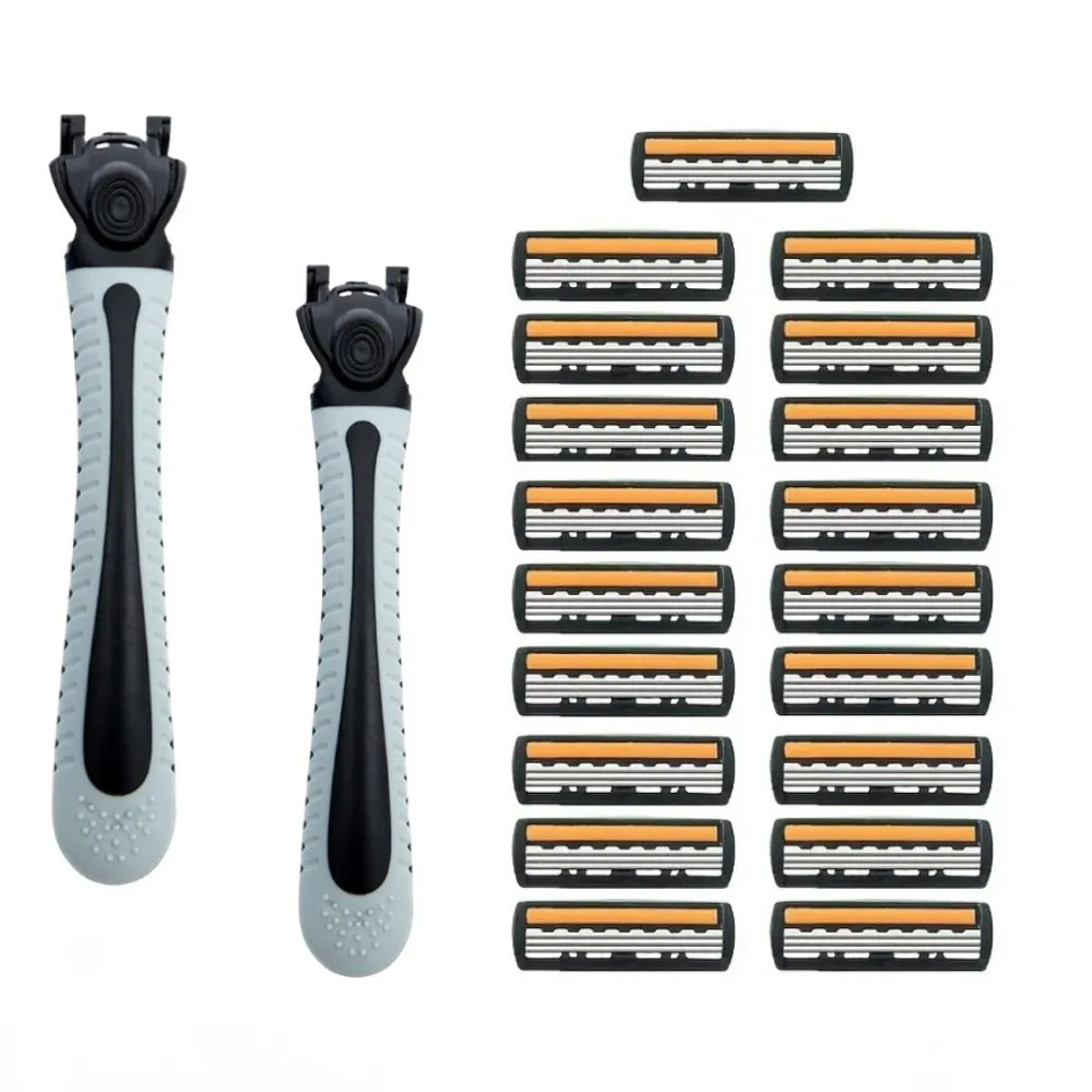 Safety Razor Handle - Pisau cukur Manual Pria, pisau cukur
