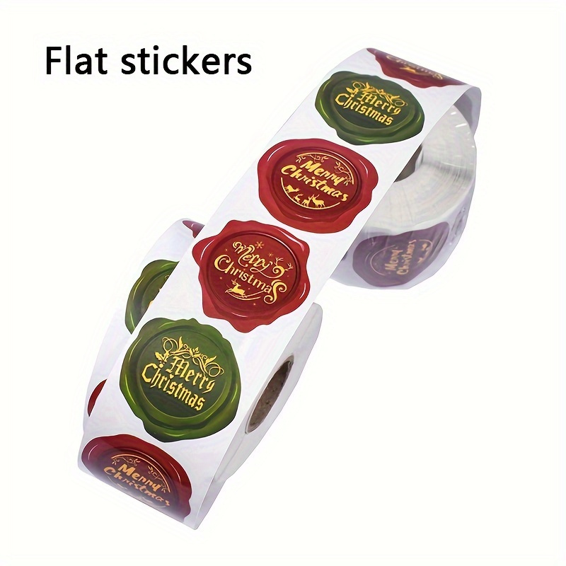 500 Gulungan Stiker Natal 1,5  - Beeswax Wrap ulasan dan harga