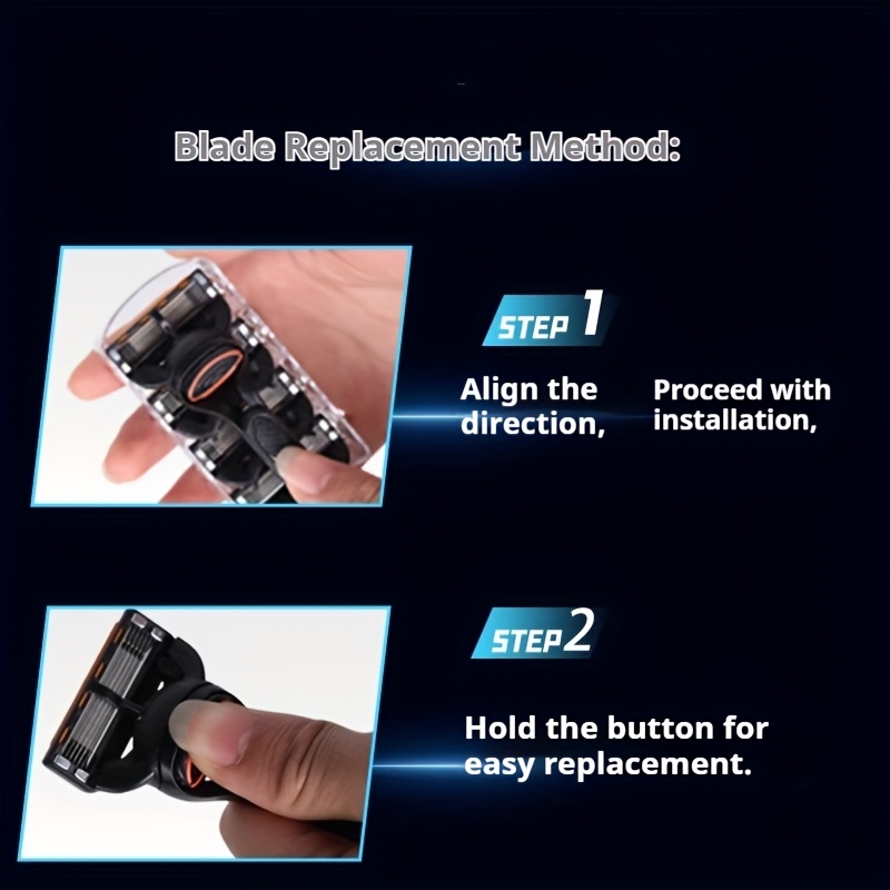 Pisau Cukur Pria dengan 6 Lapi - Safety Razor Handle ulasan dan harga