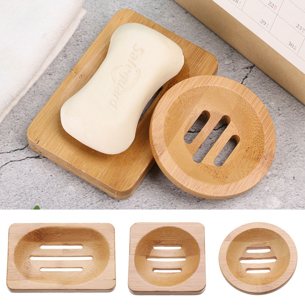 Rak sabun mandi kayu portabel, - Bamboo Cutlery ulasan dan harga