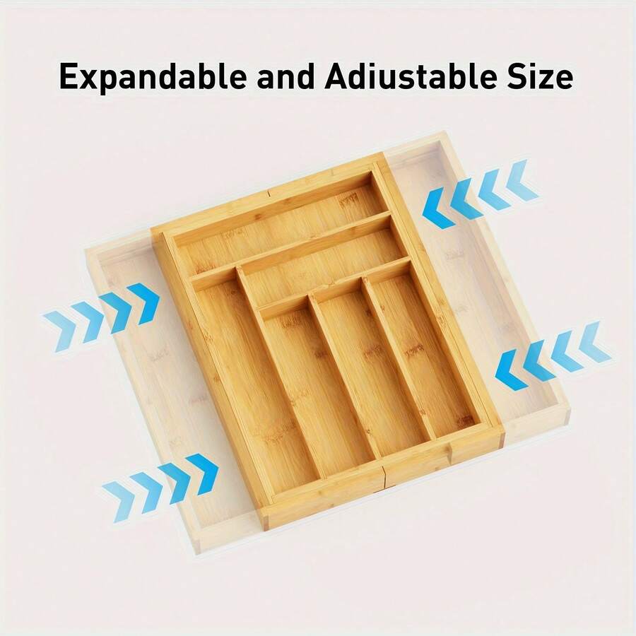Rak Penyimpanan Laci dari Bamb - Bamboo Cutlery ulasan dan harga
