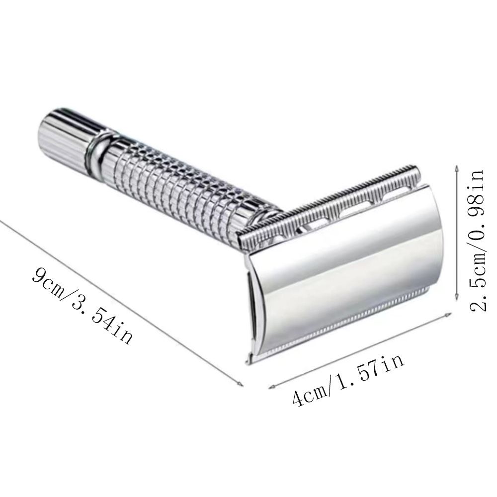 Alat cukur pria gagang pendek, - Safety Razor Handle ulasan dan harga