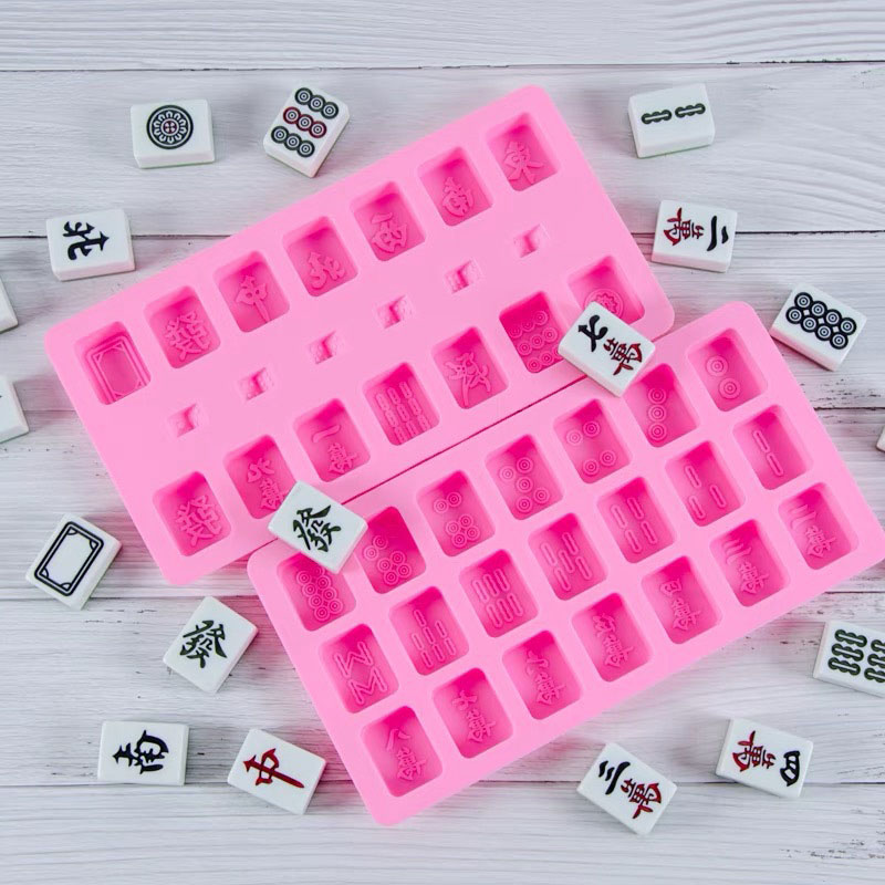 Set Ubin Mahjong Cina, Cetakan - Eco Soap ulasan dan harga