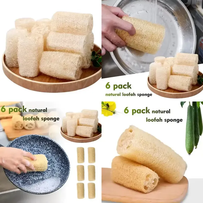 Sikat Cuci Piring Spons Luffa  - Eco Sponge ulasan dan harga