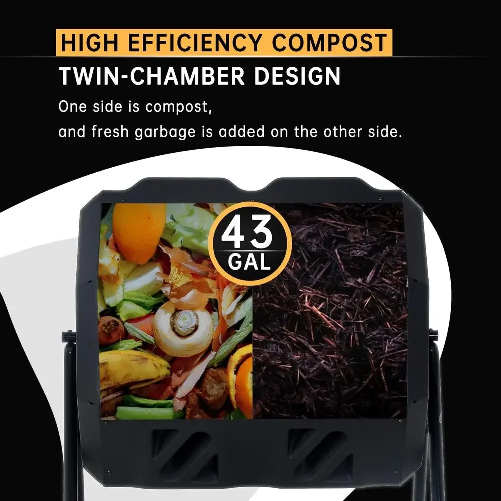 Tempat Kompos Putar Luar Ruang - Compost Bin ulasan dan harga