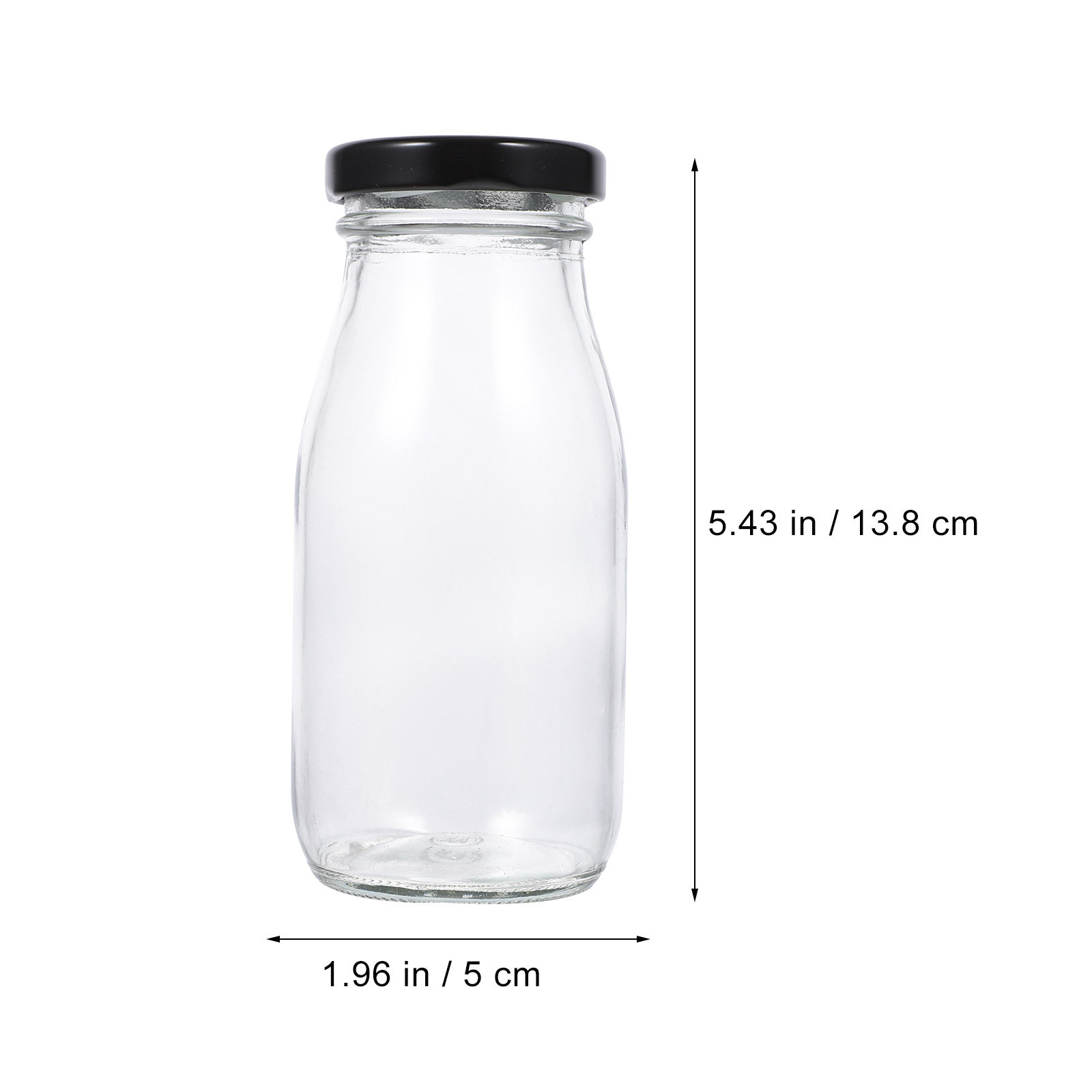 4 Buah Botol Susu Kaca, Wadah  - Reusable Bottle ulasan dan harga