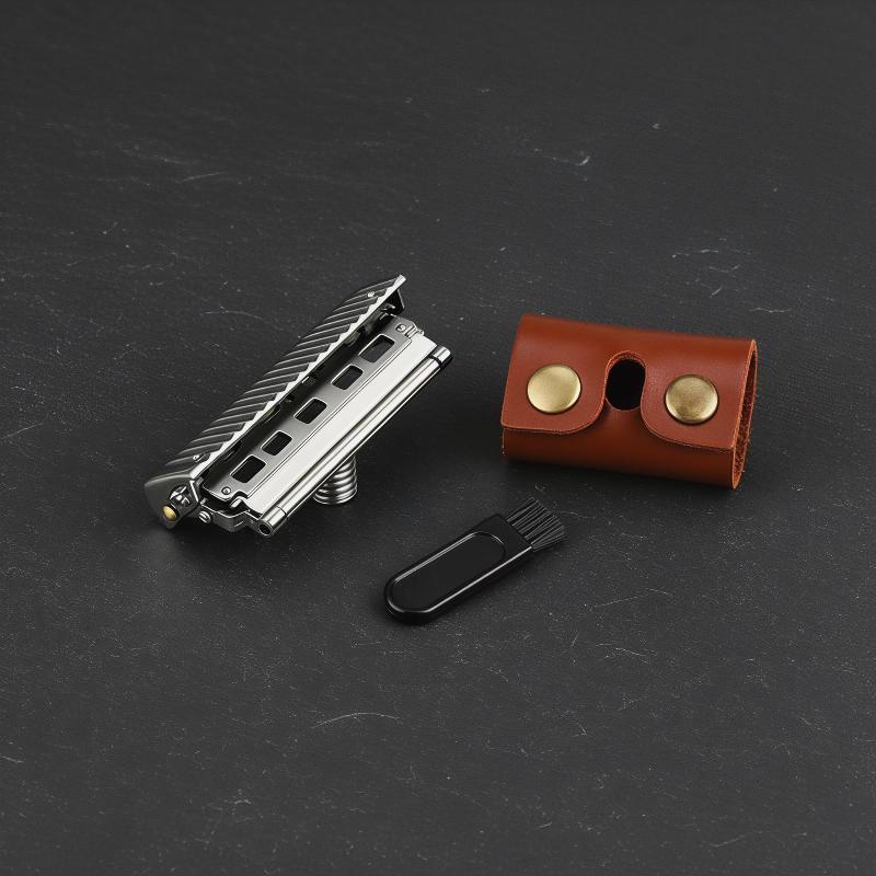 Pisau Cukur Manual Hitam Doff  - Safety Razor Handle ulasan dan harga