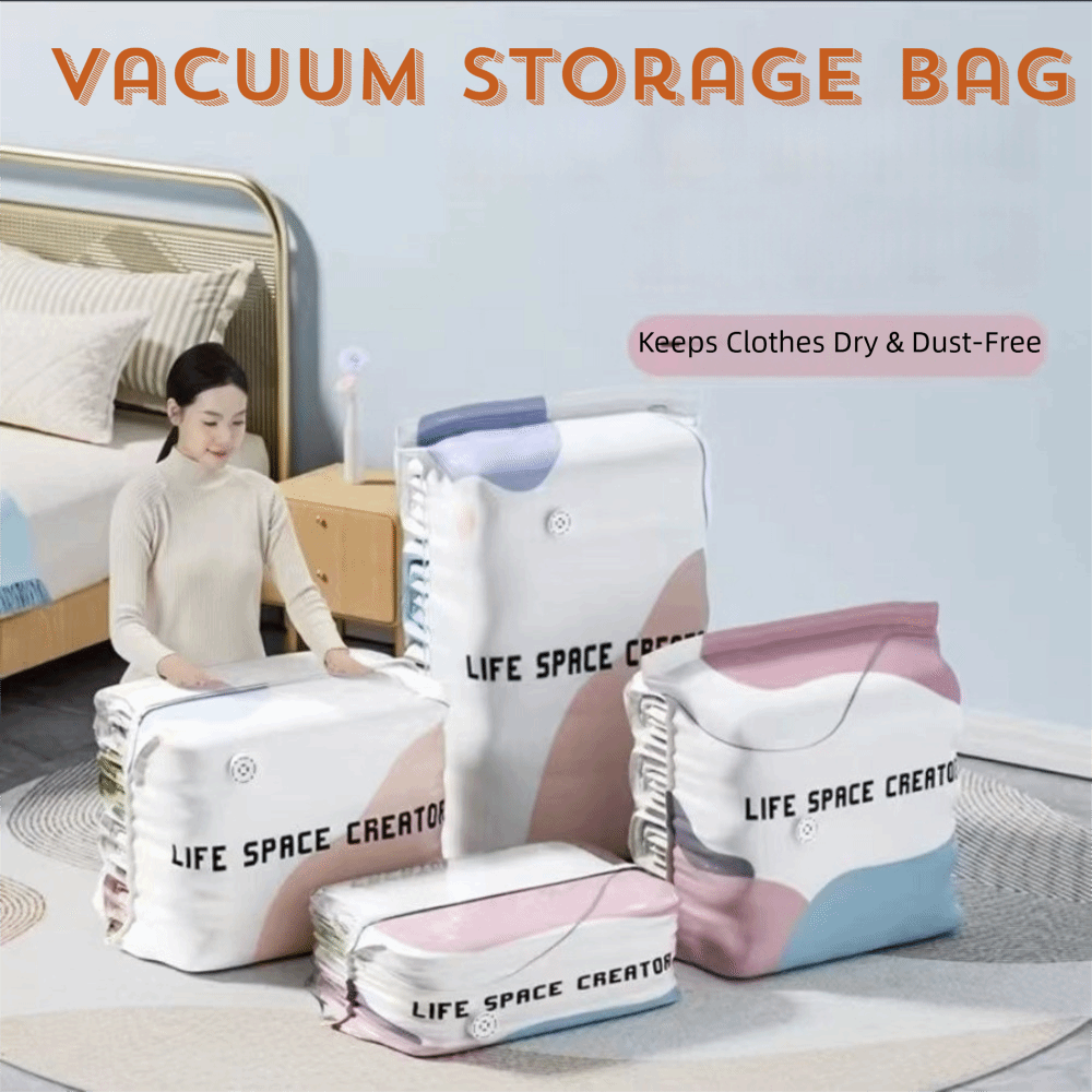 Kantong Penyimpanan Vakum Pres - Reusable Bag ulasan dan harga
