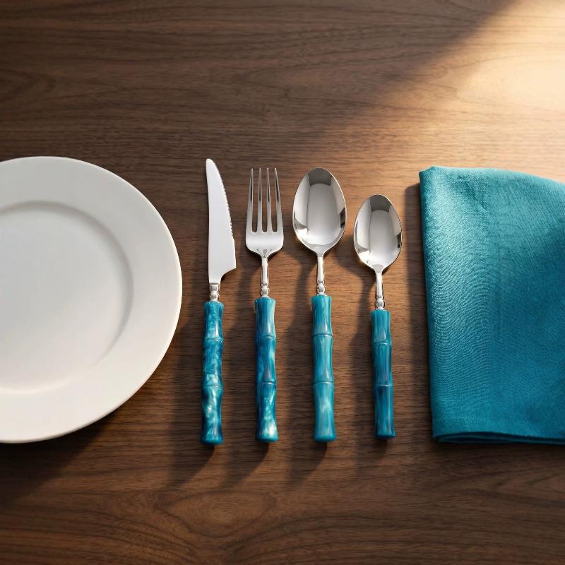 Peralatan Makan Pisau, Garpu,  - Bamboo Cutlery ulasan dan harga